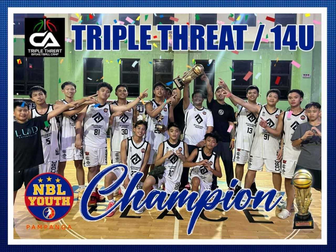Triple Threat 14U — Champion
